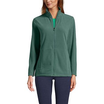 Petite Lands' End Full Zip Fleece Jacket