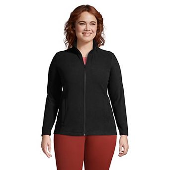 Plus Size Lands' End Full Zip Fleece Jacket