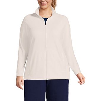 Plus Size Lands' End Full Zip Fleece Jacket
