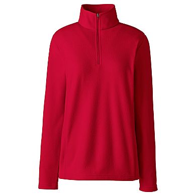 Petite Lands' End 1/4-Zip Fleece Pullover