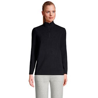 Petite Lands' End 1/4-Zip Fleece Pullover