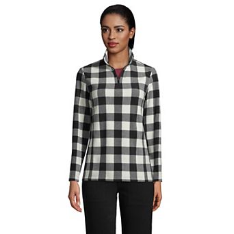 Petite Lands' End 1/4-Zip Fleece Pullover