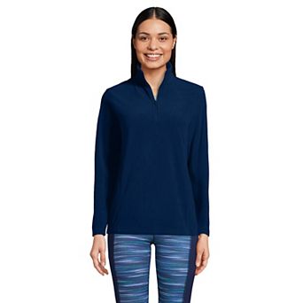 Petite Lands' End 1/4-Zip Fleece Pullover