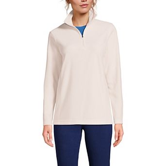 Petite Lands' End 1/4-Zip Fleece Pullover