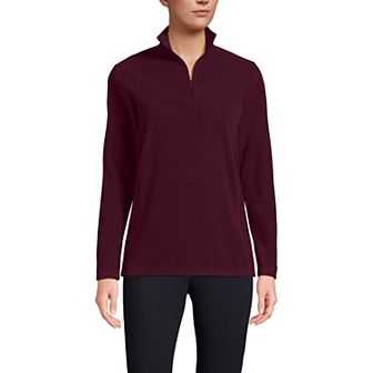 Petite Lands' End 1/4-Zip Fleece Pullover