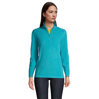 Petite Lands' End 1/4-Zip Fleece Pullover
