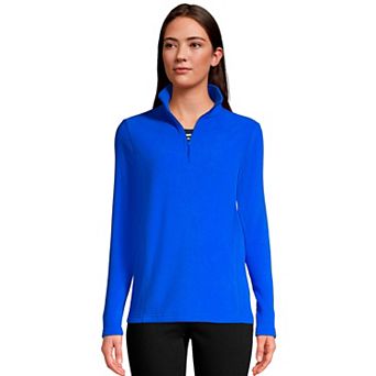 Petite Lands' End 1/4-Zip Fleece Pullover