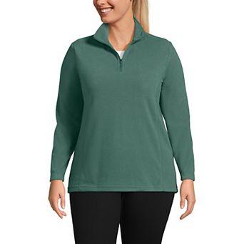 Petite Lands' End 1/4-Zip Fleece Pullover