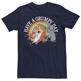 Disney's Snow White Grumpy Have A Grumpy Day Men's Tee