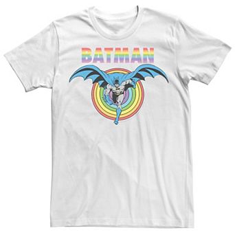 Adult DC Comics Pride Batman Rainbow Run Tee