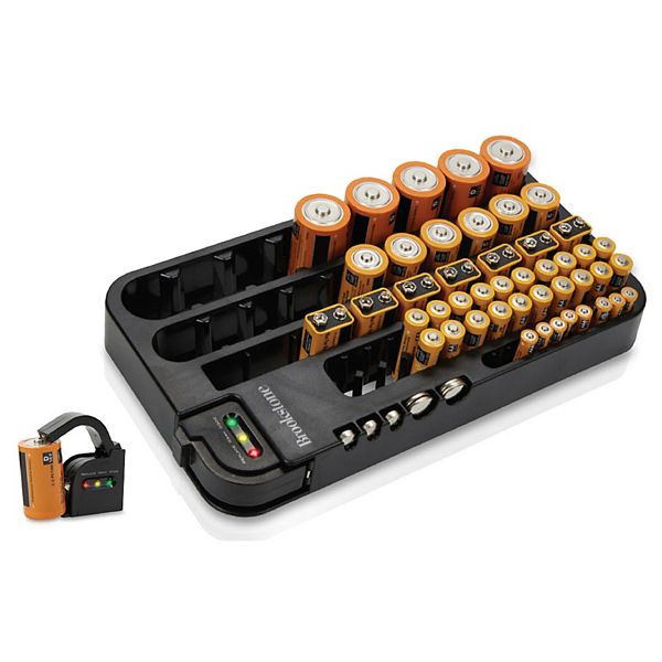 Brookstone Battery Organizer