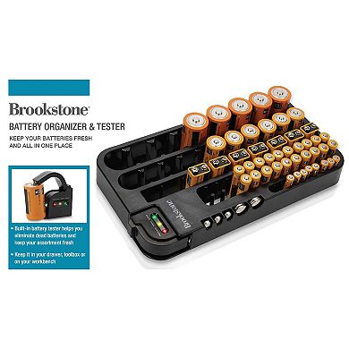 Brookstone Battery Organizer