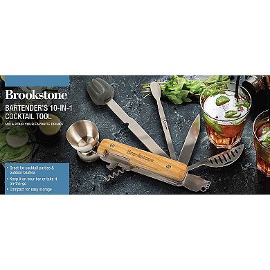 Brookstone 10-in-1 Bartender Tool