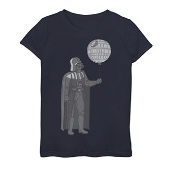 Girls 7-16 Star Wars Death Star Balloon Graphic Tee