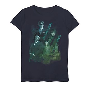 Disney's Artemis Fowl Girls 7-16 Group Gradient Graphic Tee