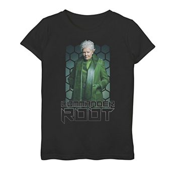 Disney's Artemis Fowl Girls 7-16 Commander Root Graphic Tee