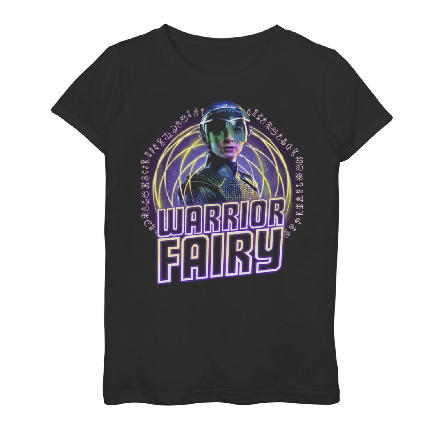 Image for Disney 's Artemis Fowl Girls 7-16 Neon Warrior Poster Graphic Tee at Kohl's.