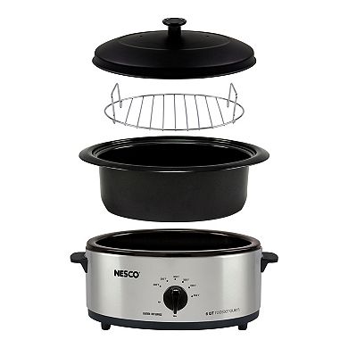 Nesco 6-qt. Stainless Steel Roaster
