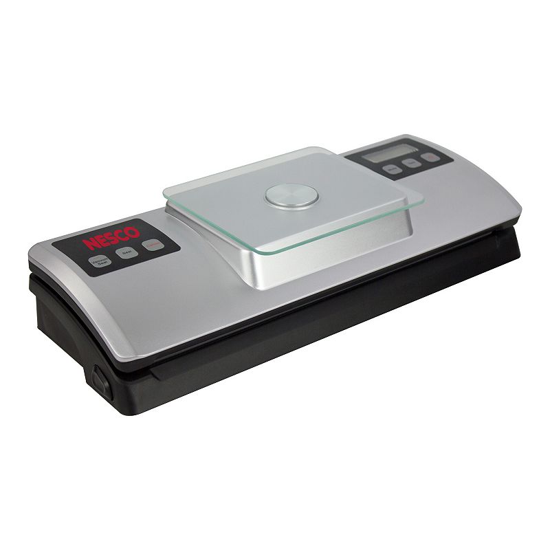 Nesco Vacuum Sealer with Digital Scale, Multicolor