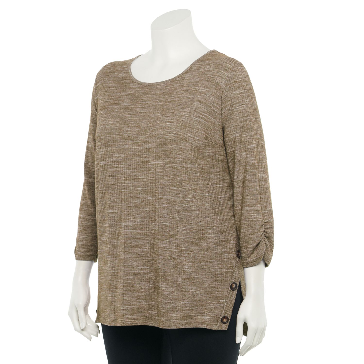 plus size tops at kohl's