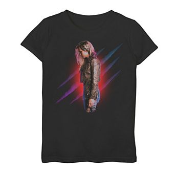 Girls 7-16 DC Comics Wonder Woman Cheetah Claws Profile Poster Graphic Tee