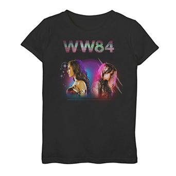 Girls 7-16 DC Comics Wonder Woman Cheetah Split Poster Graphic Tee