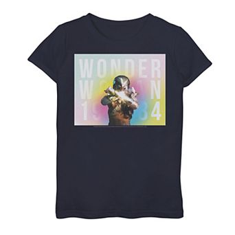 Girls 7-16 DC Comics Wonder Woman Eagle Gradient Poster Graphic Tee