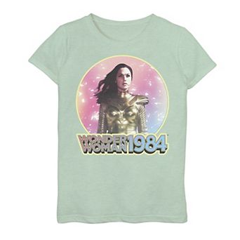 Girls 7-16 DC Comics Wonder Woman Pastel Eagle Poster Graphic Tee