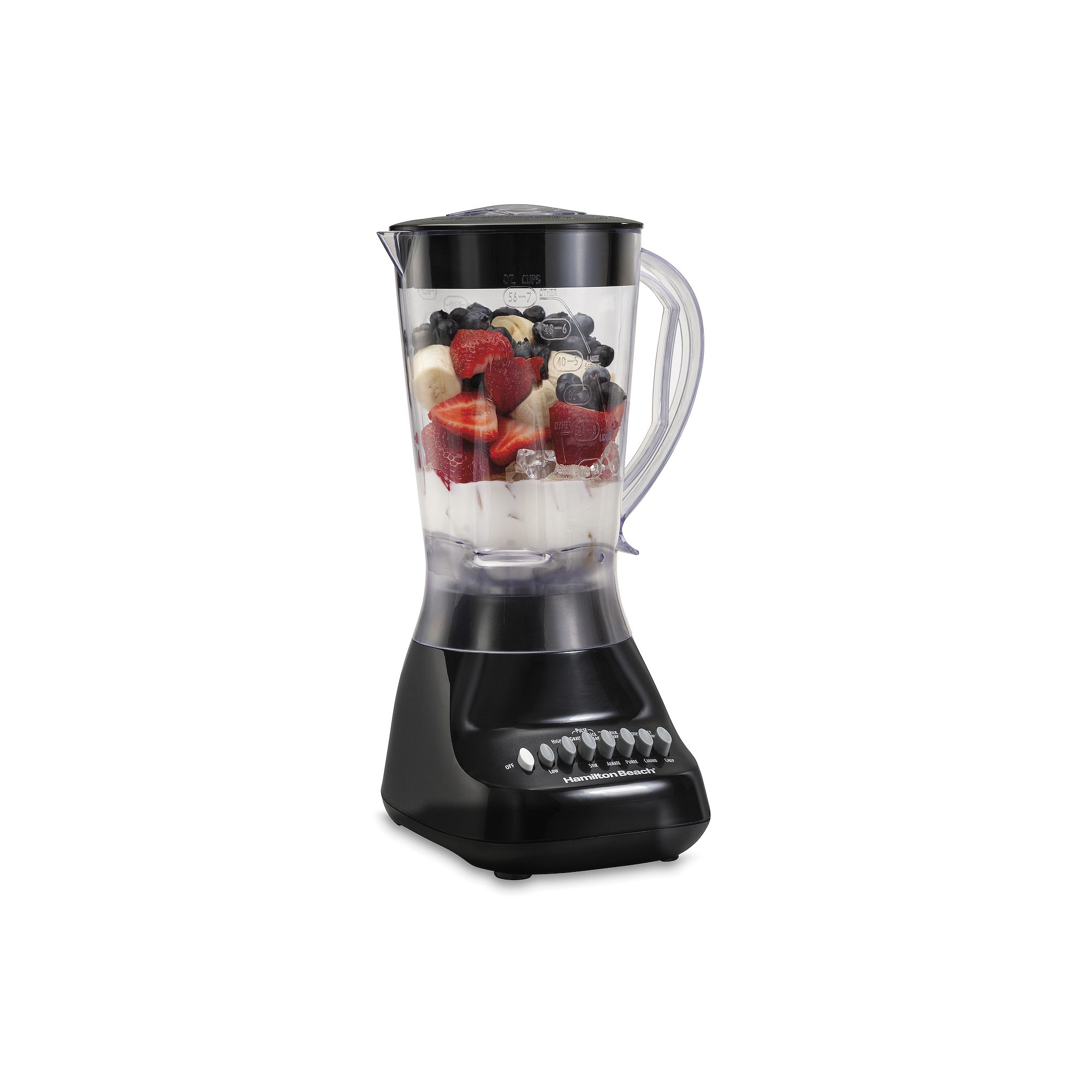Hamilton Beach 10-Speed Smoothie Blender, Black
