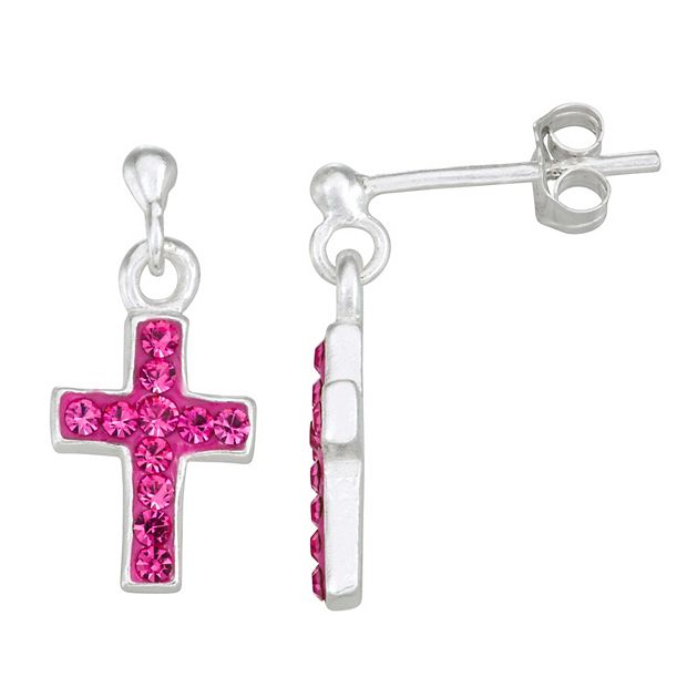 Kohls hot sale cross earrings