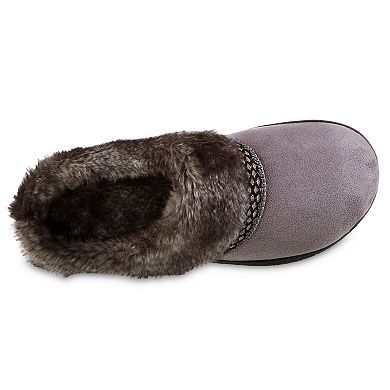 Women's isotoner Mallory Hoodback Slippers Made with Recycled Microsuede