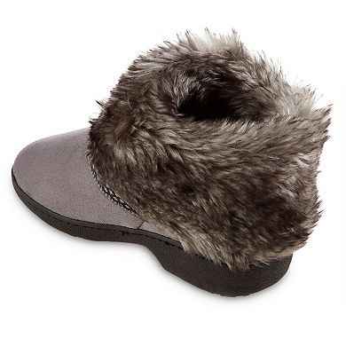 isotoner Recycled Microsuede Mallory Boot Women's Slippers