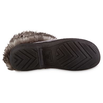 isotoner Recycled Microsuede Mallory Boot Women's Slippers