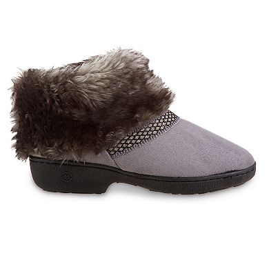 isotoner Recycled Microsuede Mallory Boot Women's Slippers