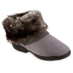 Kohls womens slipper boots hot sale