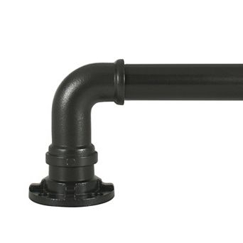 Decopolitan 18-36" Industrial Adjustable Curtain Rod
