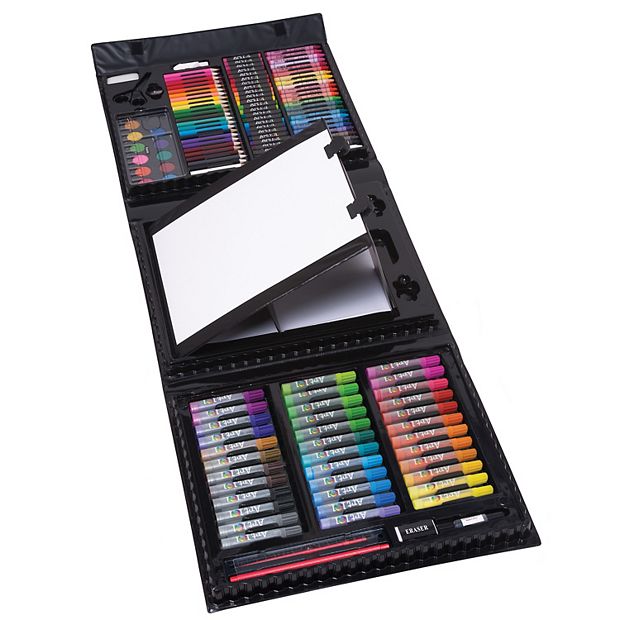 Arts and Crafts Supplies Drawing Kits with Trifold Easel, Sketch