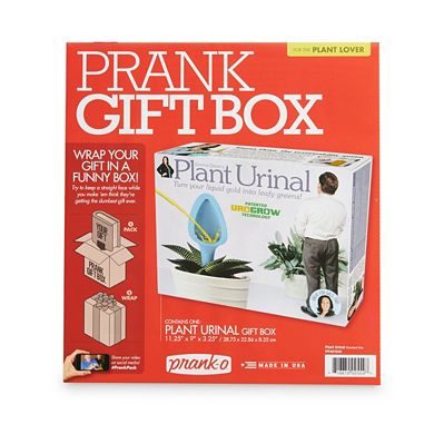 Prank Pack Plant Urinal Medium Gag Gift Box