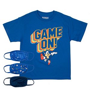 Boys 8 20 Sonic The Hedgehog Graphic Tee - roblox blue dinosaur shirt