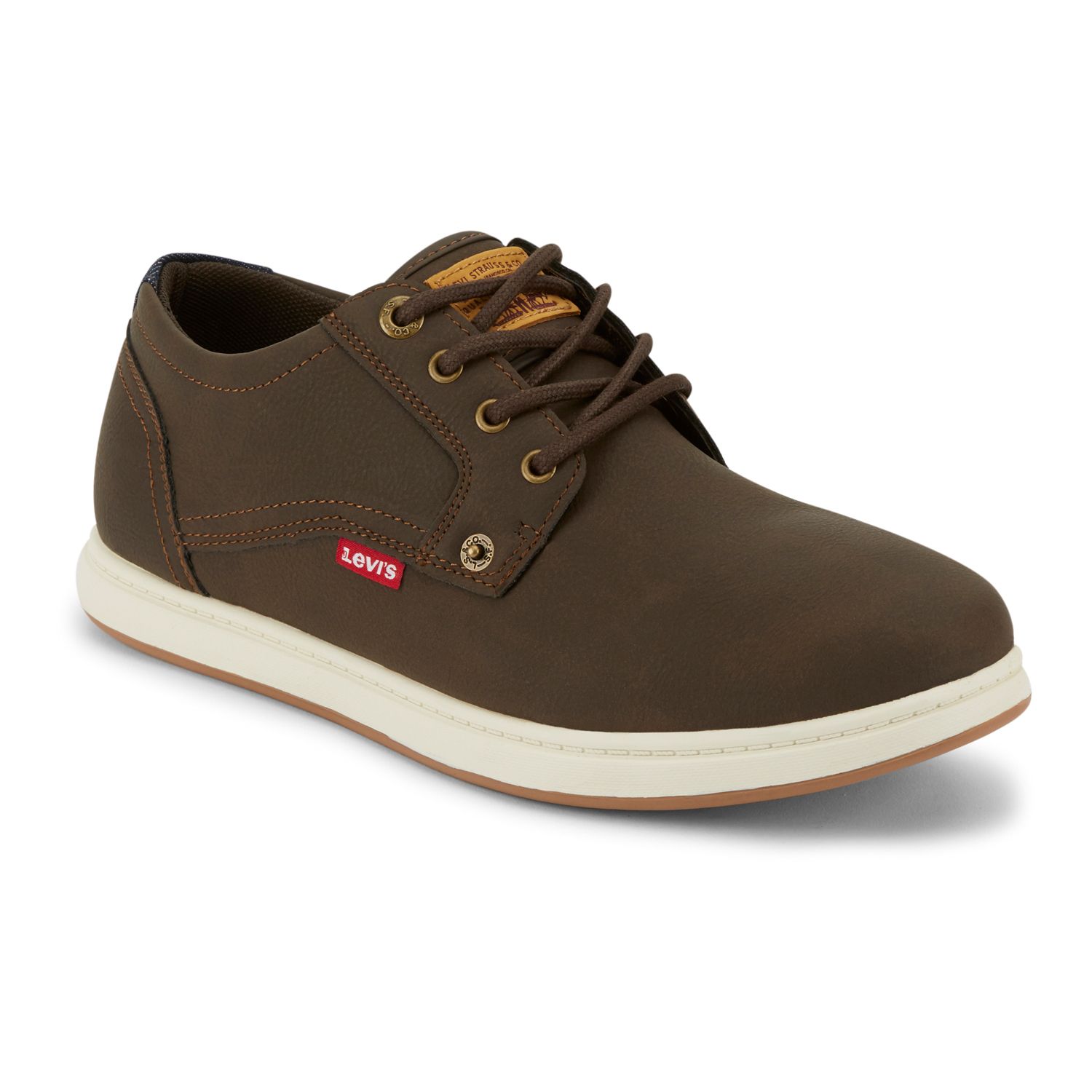 levis brown casual shoes