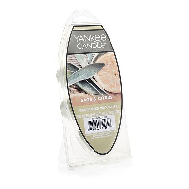 Yankee Candle Sage & Citrus Wax Melt 6-piece Set