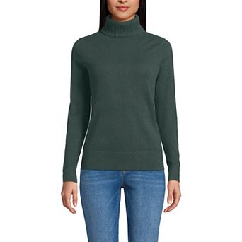 Women's Lands' End Turtleneck Cashmere Sweater