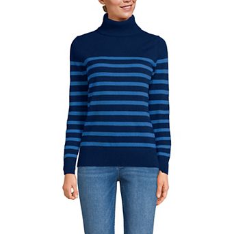 Women's Lands' End Turtleneck Cashmere Sweater
