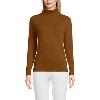 Women's Lands' End Turtleneck Cashmere Sweater
