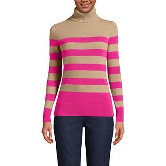 Women's Lands' End Turtleneck Cashmere Sweater