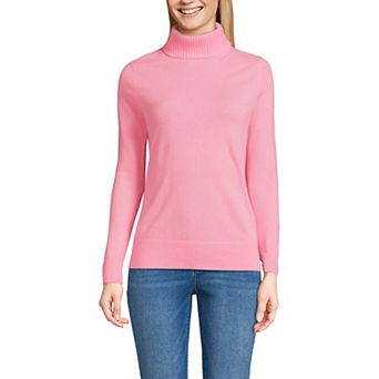 Women's Lands' End Turtleneck Cashmere Sweater