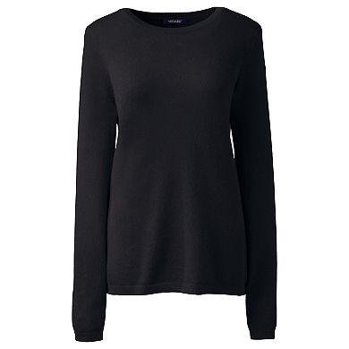 Women's Lands' End Crewneck Cashmere Sweater