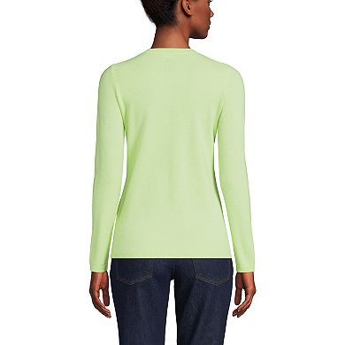 Women's Lands' End Crewneck Cashmere Sweater