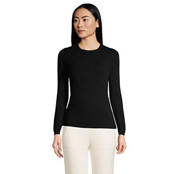 Women's Lands' End Crewneck Cashmere Sweater
