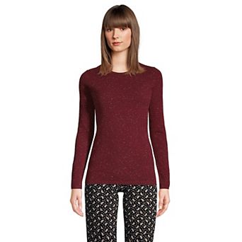 Women's Lands' End Crewneck Cashmere Sweater